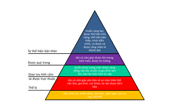 Mô hình quản lý nhân sự lấy thuyết nhu cầu Maslow làm nền tảng