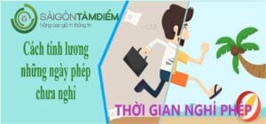 Thanh toán tiền nghỉ phép năm thế nào