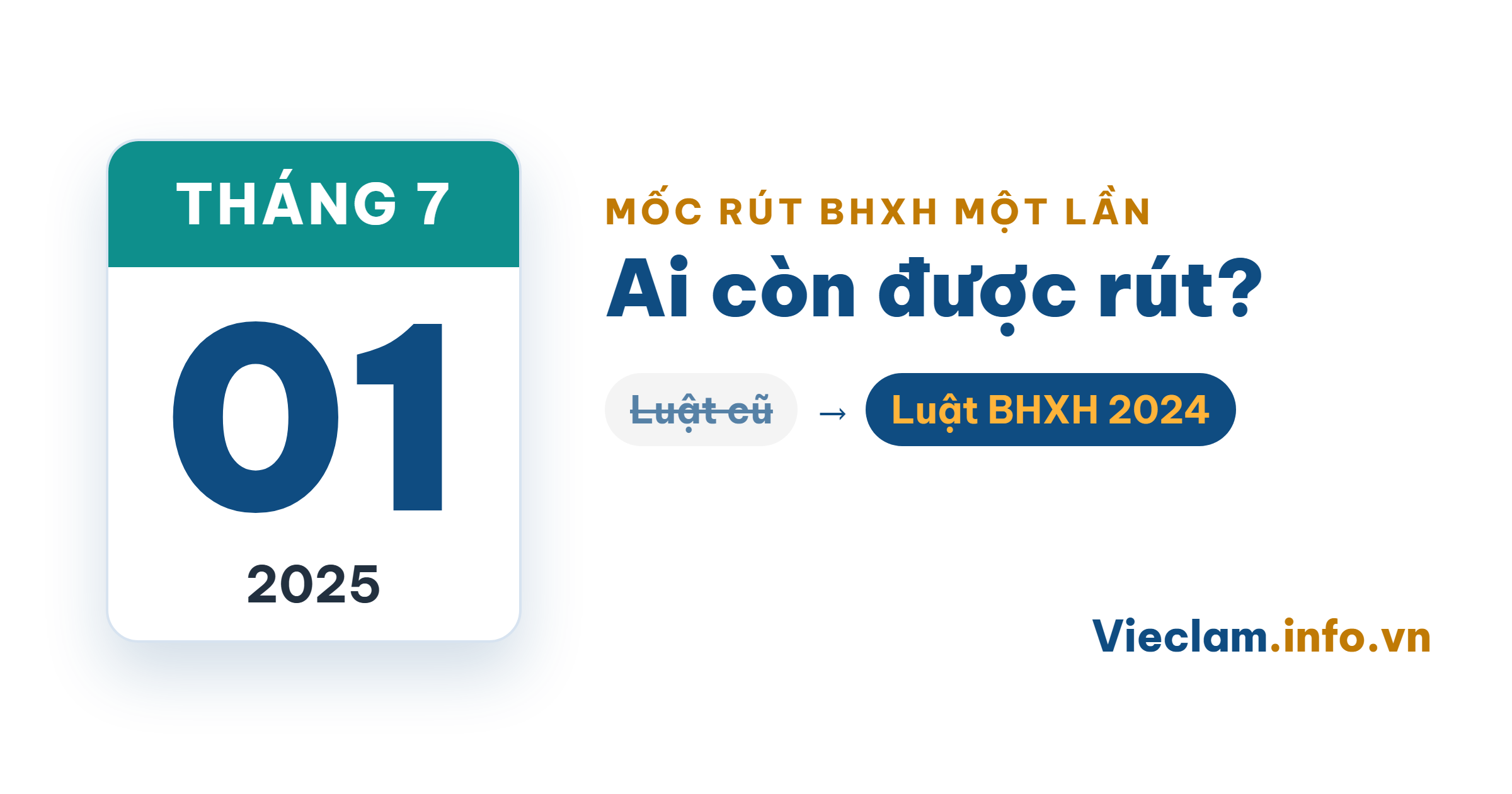Rút BHXH Một Lần 2026: Ai Còn Được Rút, Điều Kiện Theo Luật BHXH Mới