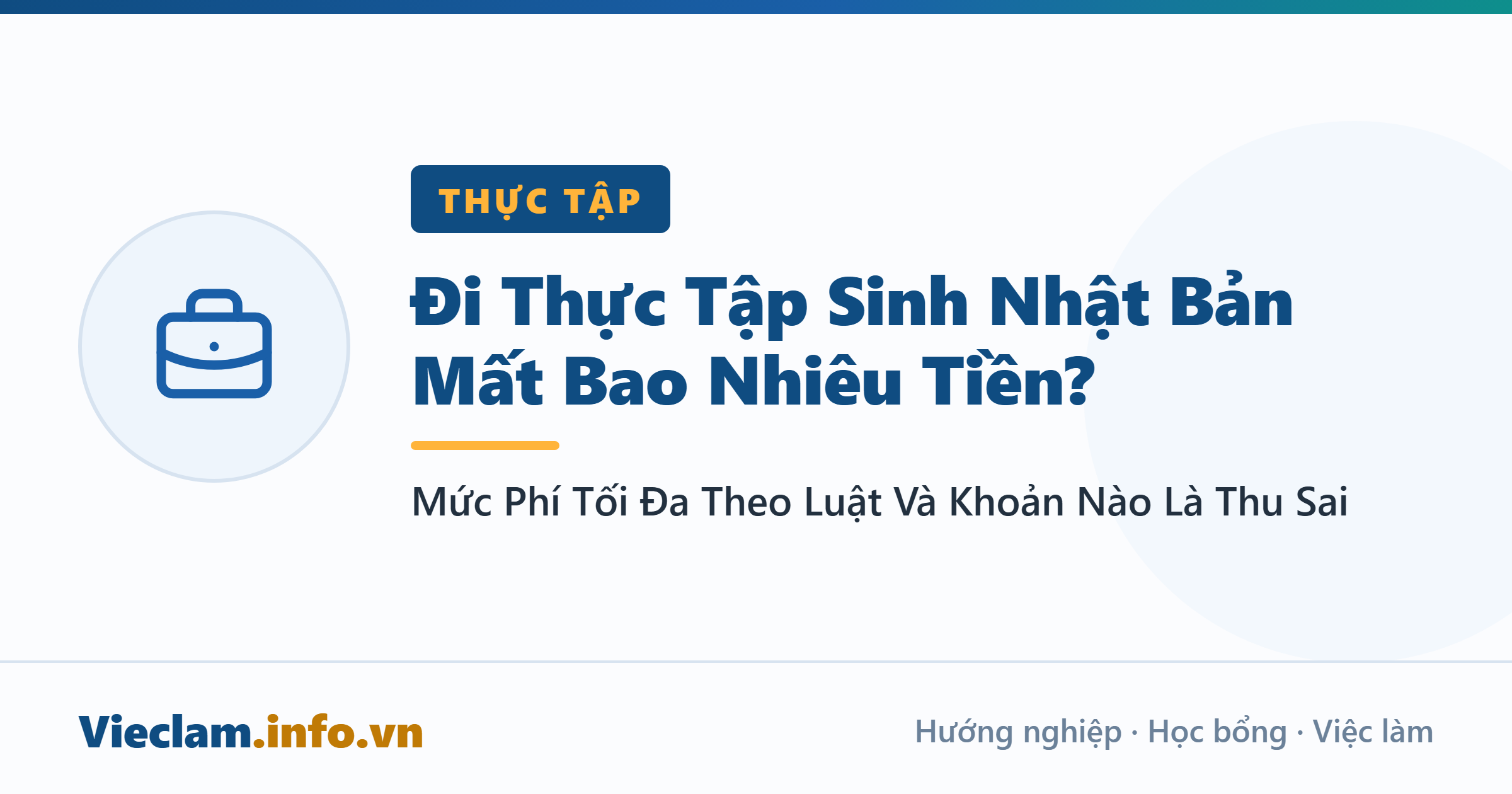 Đi Thực Tập Sinh Nhật Bản Mất Bao Nhiêu Tiền? Mức Phí Tối Đa Theo Luật Và Khoản Nào Là Thu Sai